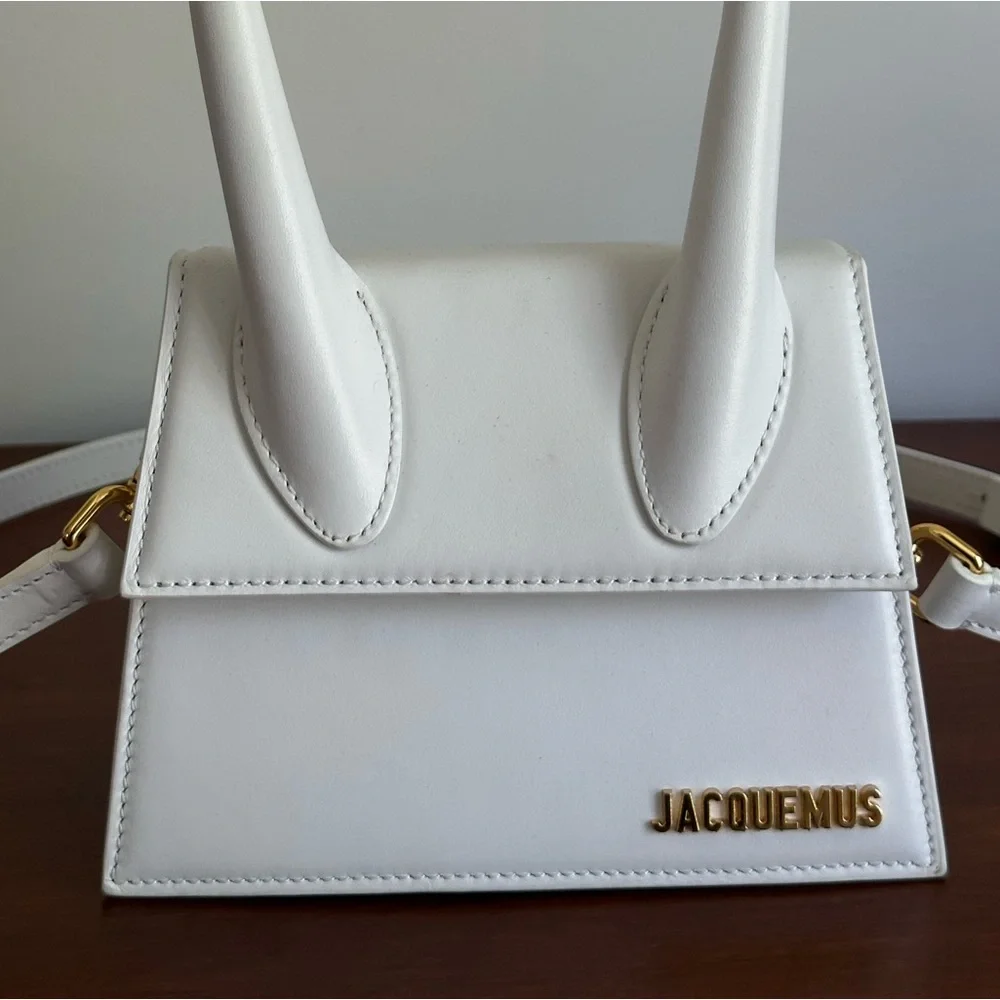 SOLD: White jacquemus le chiquito moyen - Picture 2 of 8